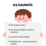 Klasės veiklų rinkinys mokytojui 70+ (PDF)