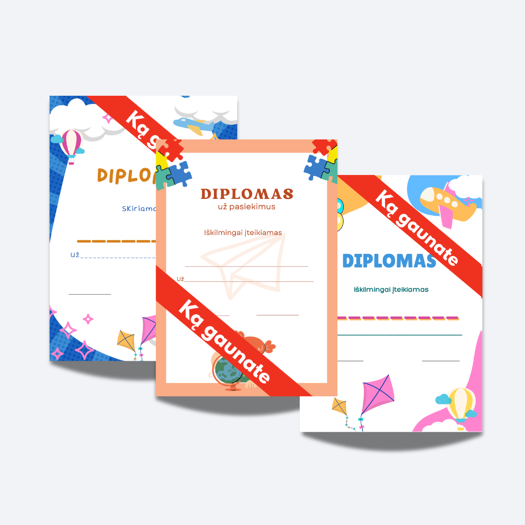 Mokinių diplomų rinkinys (PDF)