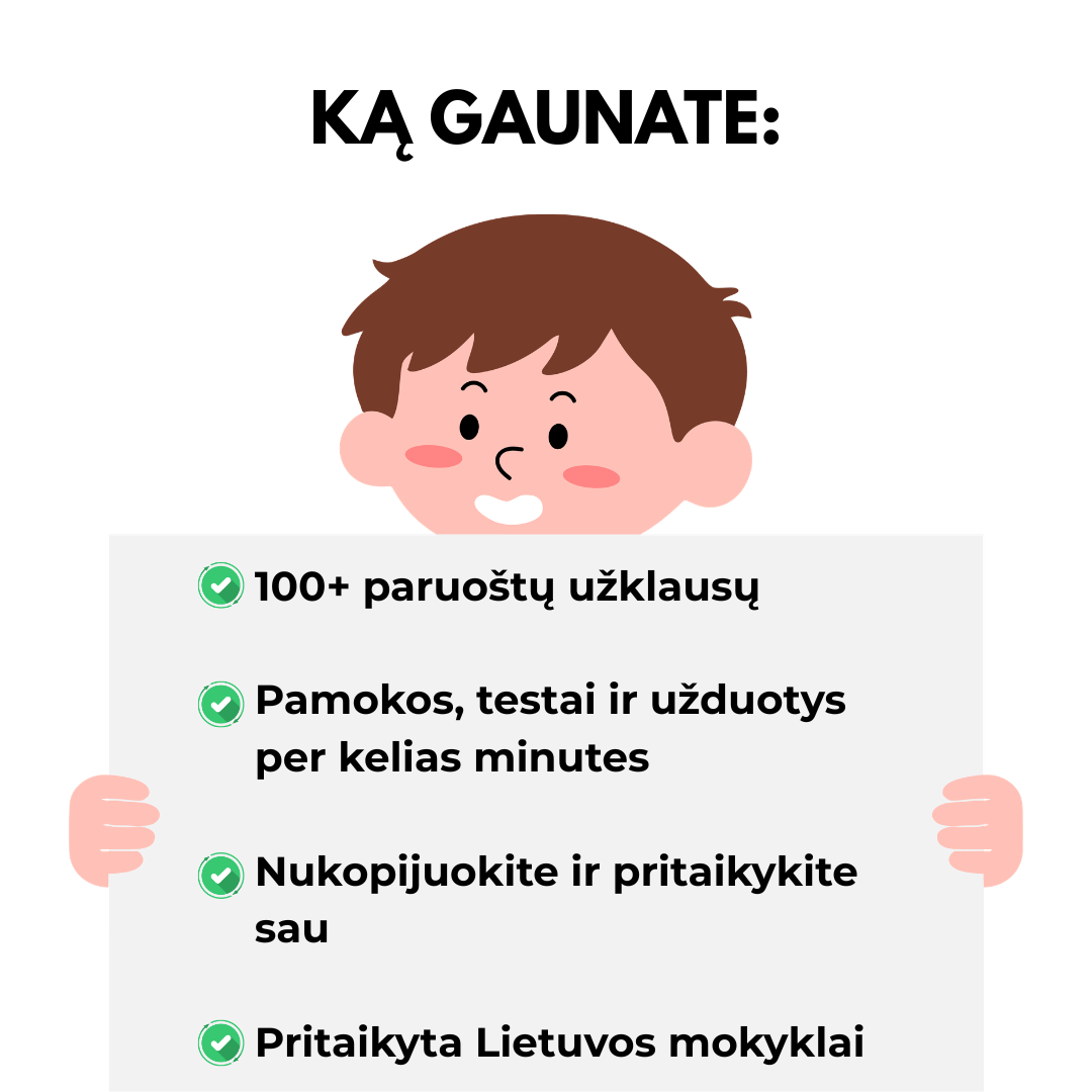 ChatGPT 100+ užklausų biblioteka mokytojams (PDF)